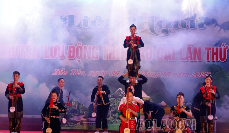 Khai mạc Liên hoan tuyên truyền lưu động tỉnh Lào Cai năm 2023 - Ảnh 7.