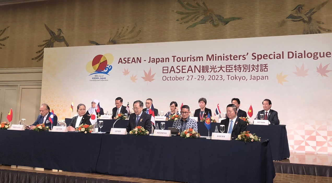 Cục Du lịch Quốc gia Việt Nam tham dự Đối thoại đặc biệt giữa Bộ trưởng Du lịch ASEAN - Nhật Bản - Ảnh 2.