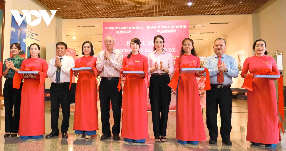 Đắk Lắk trưng bày chuyên đề Tín ngưỡng thờ cúng Hùng Vương và hát Xoan Phú Thọ - Ảnh 1.