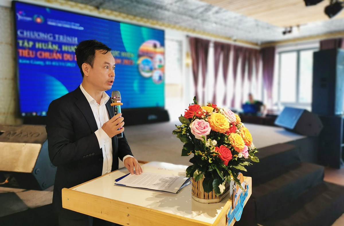 Cục Du lịch Quốc gia Việt Nam tập huấn, hướng dẫn thực hiện tiêu chuẩn du lịch ASEAN năm 2023 tại Phú Quốc - Ảnh 1.