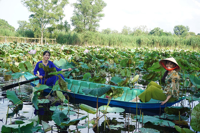 Đồng Tháp: Khôi phục và tiếp tục phát triển lĩnh vực du lịch - Ảnh 1.