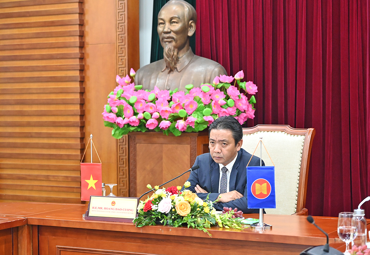 Việt Nam tham dự Hội nghị trực tuyến Bộ trưởng Du lịch và Giao thông vận tải ASEAN - Ảnh 3.