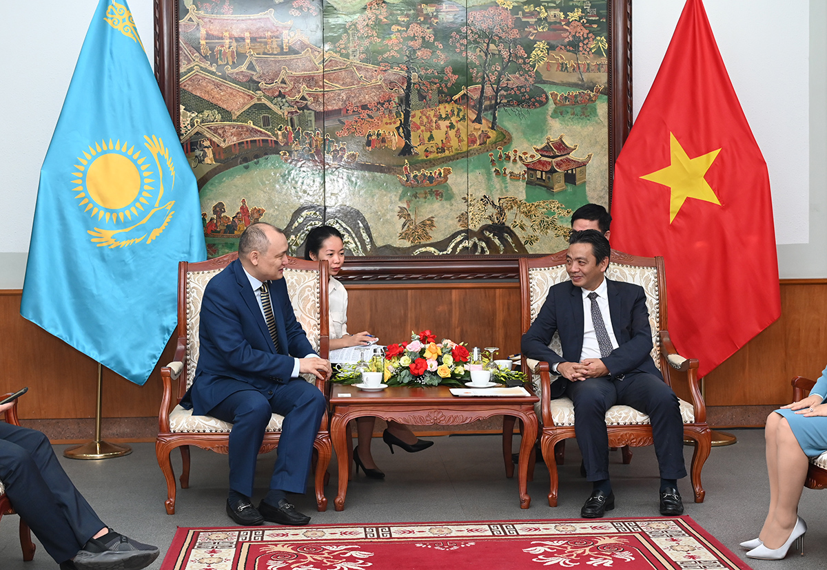 Việt Nam - Kazakhstan đưa hợp tác văn hóa, thể thao, du lịch đi vào chiều sâu - Ảnh 1.
