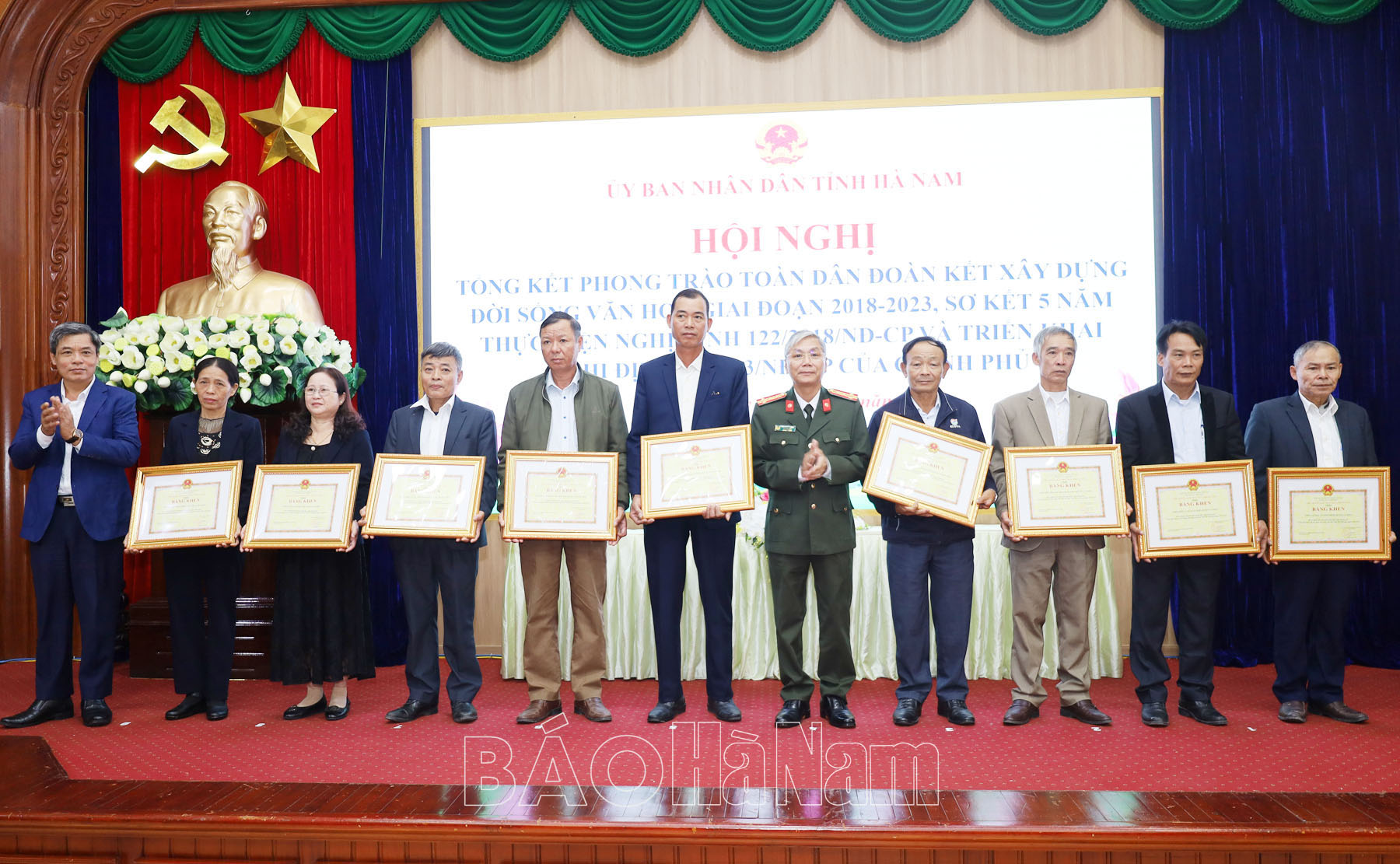 Hà Nam: Tổng kết Phong trào “Toàn dân đoàn kết xây dựng đời sống văn hóa” giai đoạn 2018-2023 - Ảnh 4.