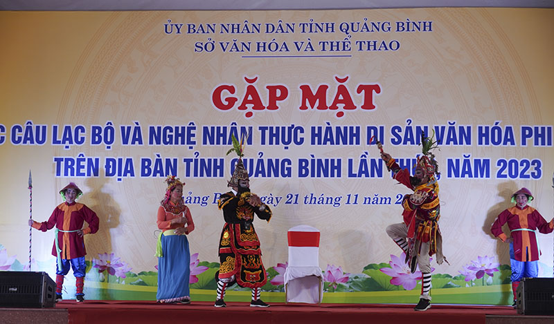 Quảng Bình: Tôn vinh các câu lạc bộ, nghệ nhân thực hành di sản văn hóa phi vật thể - Ảnh 1.