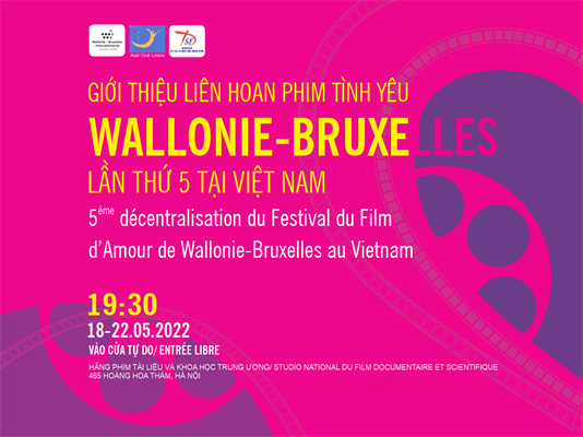 Tổ chức Liên hoan Phim Tình yêu Wallonie-Bruxelles lần thứ 6 tại Việt Nam - Ảnh 1.