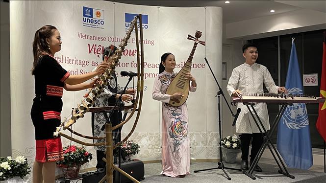 Sắc màu văn hóa Việt tỏa sáng tại trụ sở UNESCO - Ảnh 2.