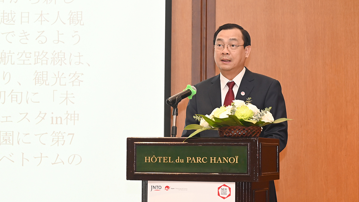 Cục trưởng Nguyễn Trùng Khánh: Thúc đẩy du lịch khen thưởng góp phần tăng cường trao đổi khách giữa Việt Nam - Nhật Bản - Ảnh 4.