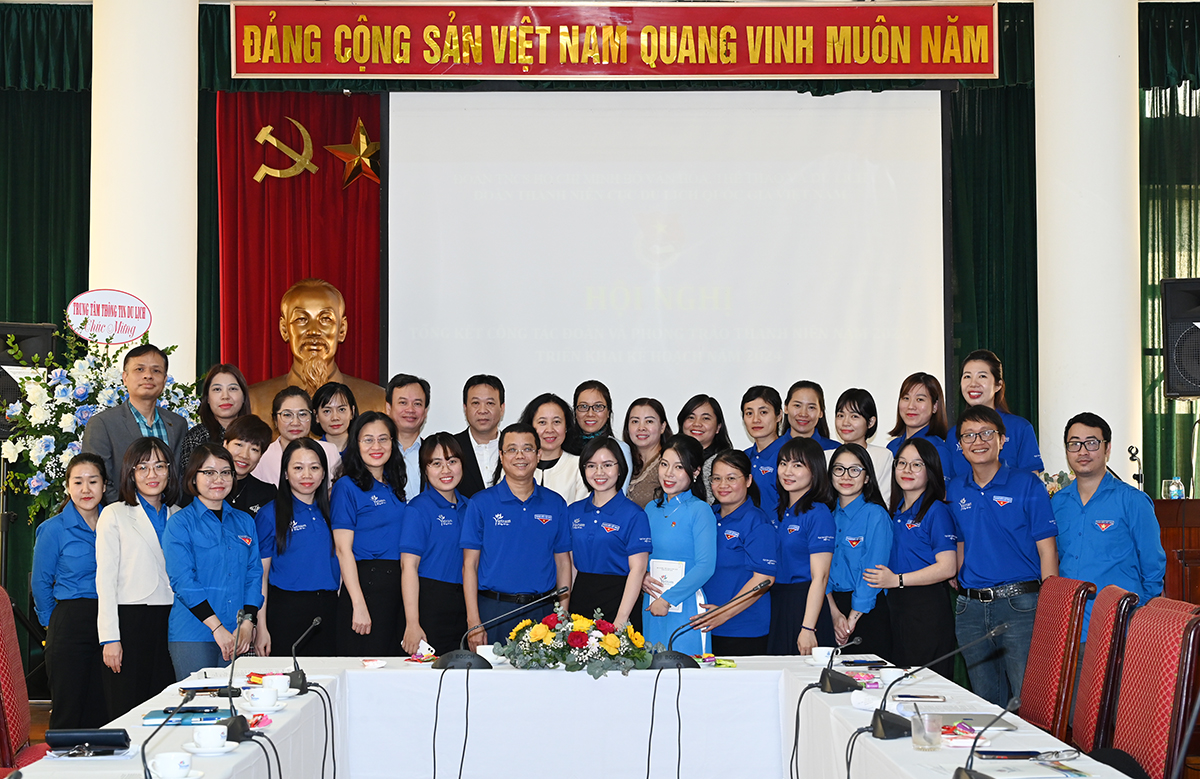 Đoàn Thanh niên Cục Du lịch Quốc gia Việt Nam tổ chức Hội nghị tổng kết công tác Đoàn và phong trào thanh niên 2023 - Ảnh 8.