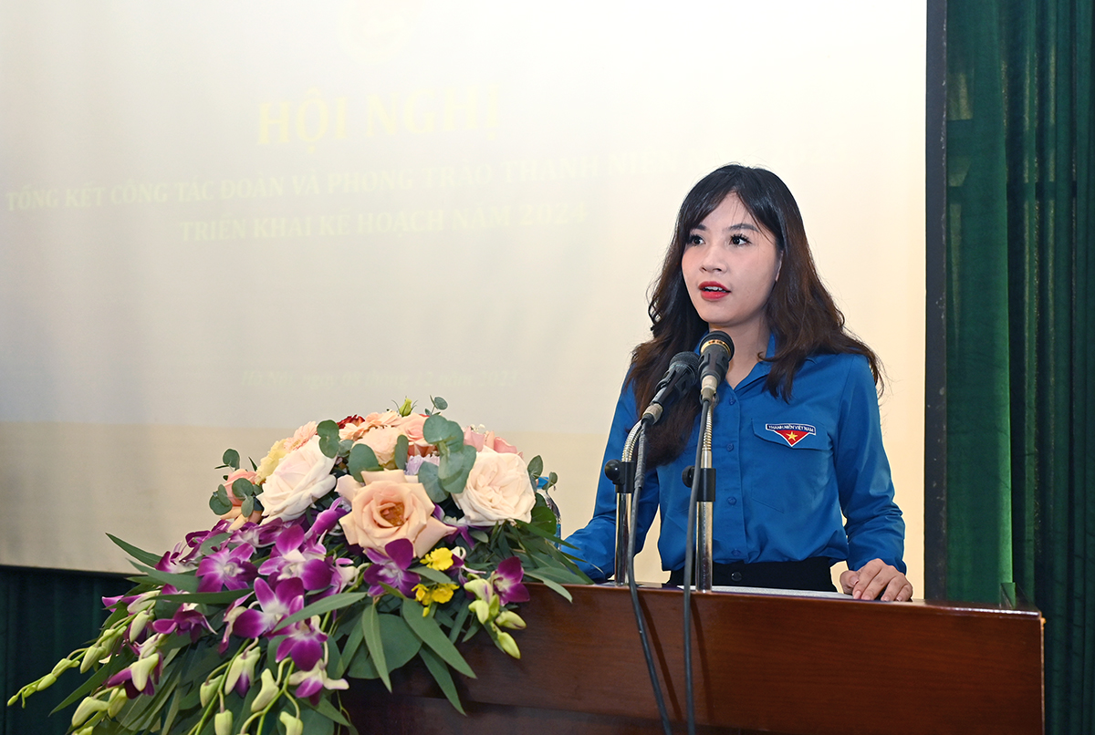 Đoàn Thanh niên Cục Du lịch Quốc gia Việt Nam tổ chức Hội nghị tổng kết công tác Đoàn và phong trào thanh niên 2023 - Ảnh 3.