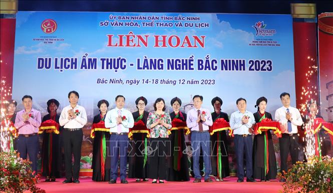 Liên hoan du lịch ẩm thực - làng nghề Bắc Ninh 2023 - Ảnh 1.