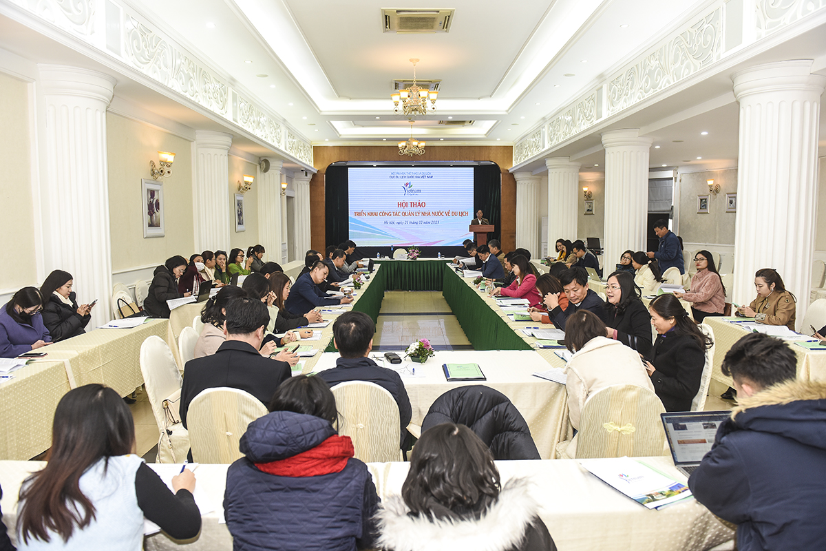 Cục Du lịch Quốc gia Việt Nam tổ chức Hội thảo triển khai công tác quản lý nhà nước về du lịch - Ảnh 3.