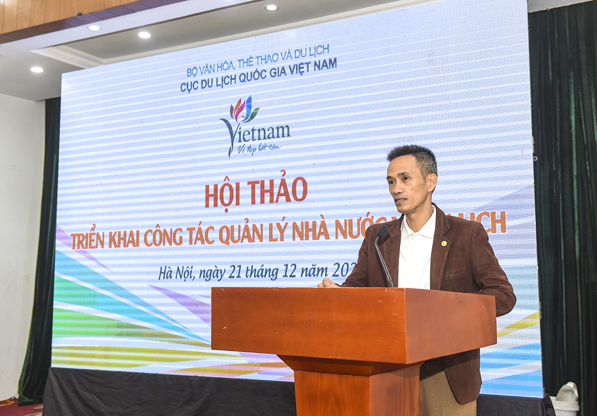 Cục Du lịch Quốc gia Việt Nam tổ chức Hội thảo triển khai công tác quản lý nhà nước về du lịch - Ảnh 2.