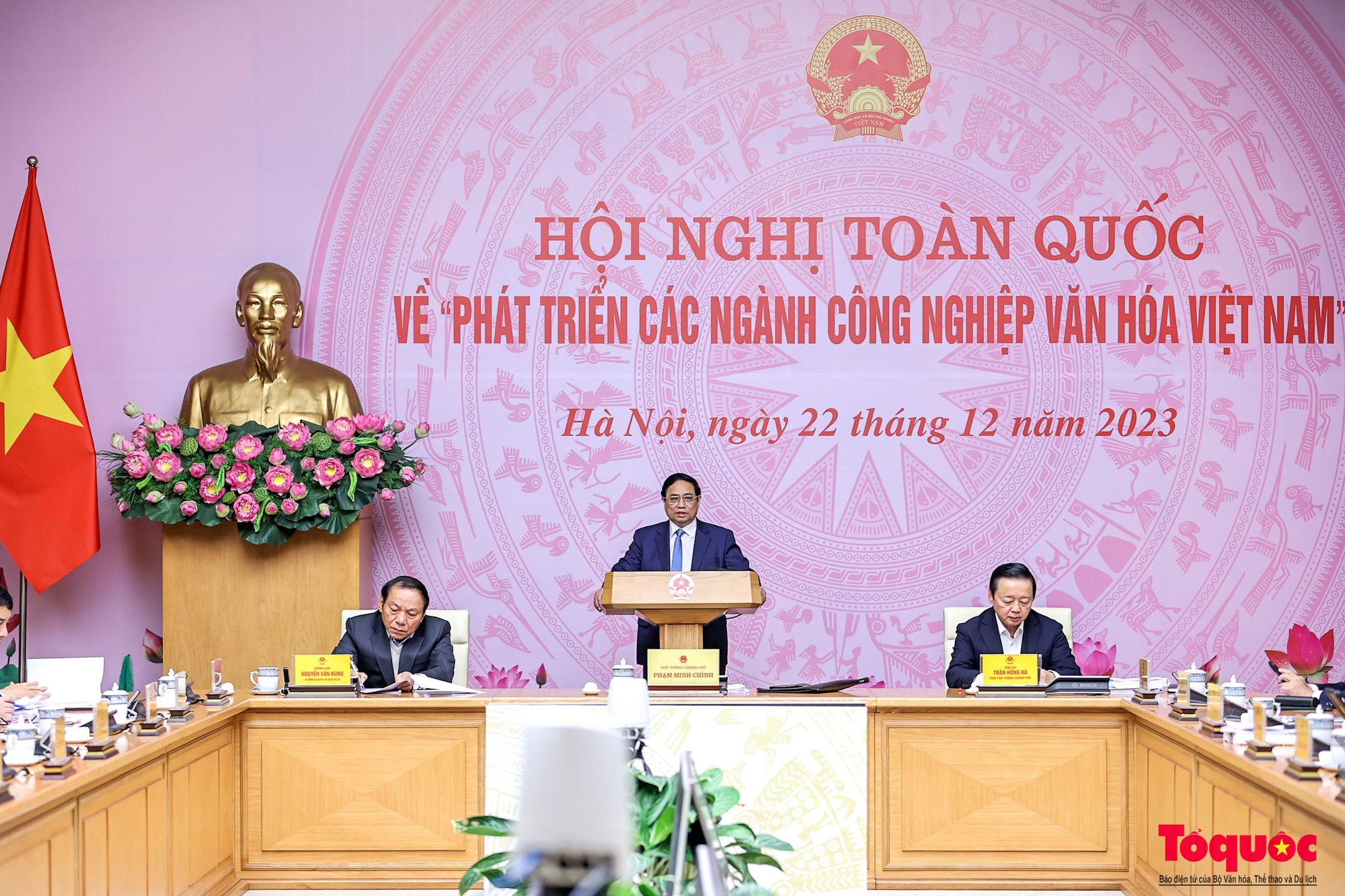 Chùm ảnh: Hội nghị toàn quốc về phát triển các ngành công nghiệp văn hóa Việt Nam - Ảnh 5.