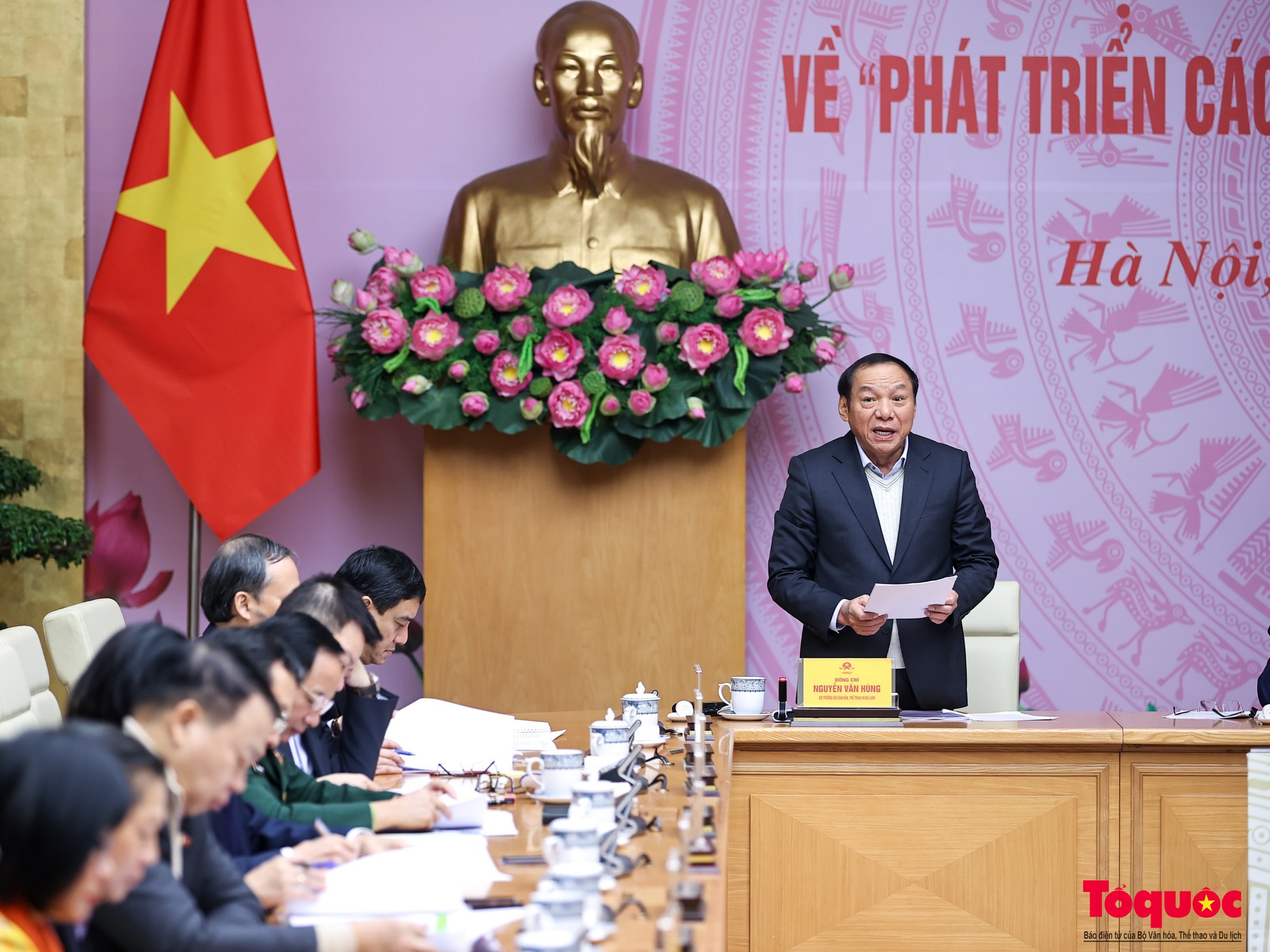 Chùm ảnh: Hội nghị toàn quốc về phát triển các ngành công nghiệp văn hóa Việt Nam - Ảnh 3.