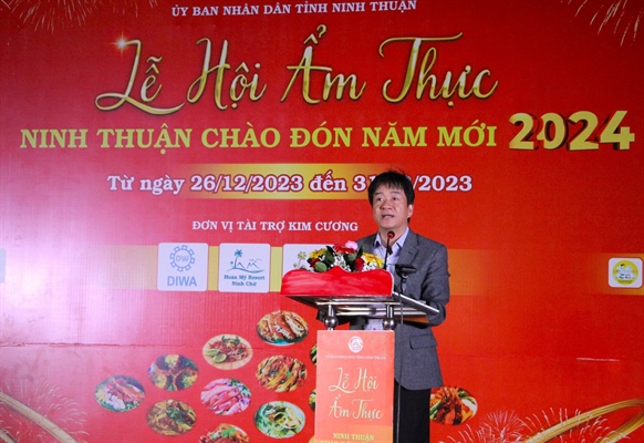 Ninh Thuận: Khai mạc Lễ hội Ẩm thực chào đón năm mới 2024 - Ảnh 2.