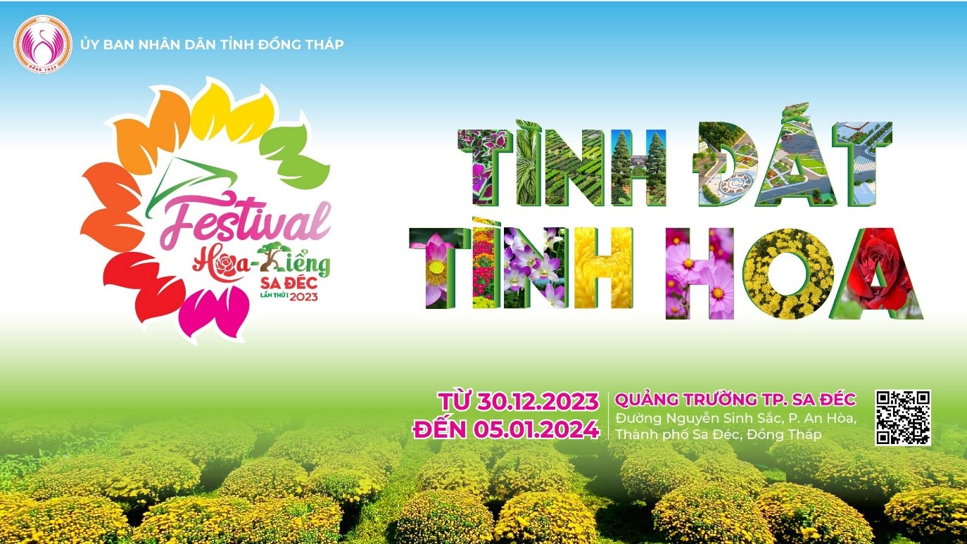 Đồng Tháp: Festival Hoa – Kiểng Sa Đéc lần thứ I năm 2023 - Ảnh 1.