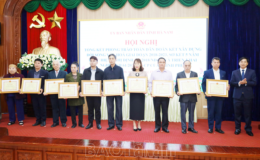 Nam Định: Ghi nhận phong trào xây dựng đời sống văn hóa cơ sở - Ảnh 1.
