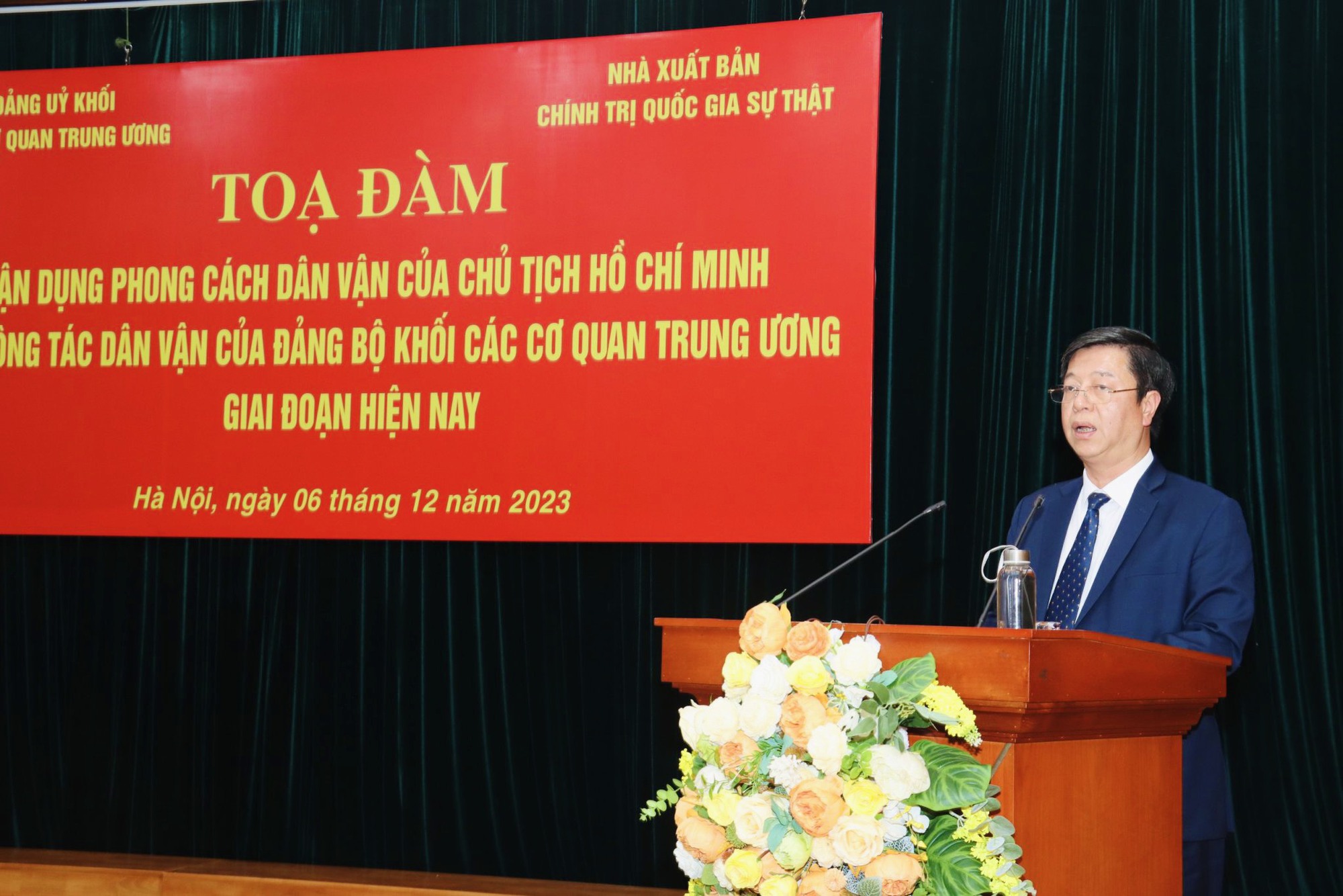 Đảng bộ Khối các cơ quan Trung ương: Vận dụng phong cách dân vận của Chủ tịch Hồ Chí Minh  - Ảnh 3.