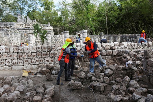 Phát hiện di tích dành cho giới thượng lưu thuộc nền văn minh Maya - Ảnh 1.