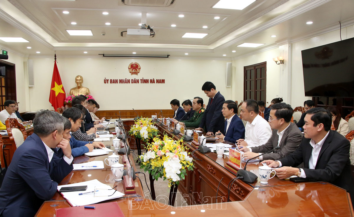 UBND tỉnh và Đại sứ quán Nhật Bản tại Việt Nam thống nhất công tác chuẩn bị Tuần Văn hóa - Du lịch Hà Nam năm 2023 - Ảnh 1.