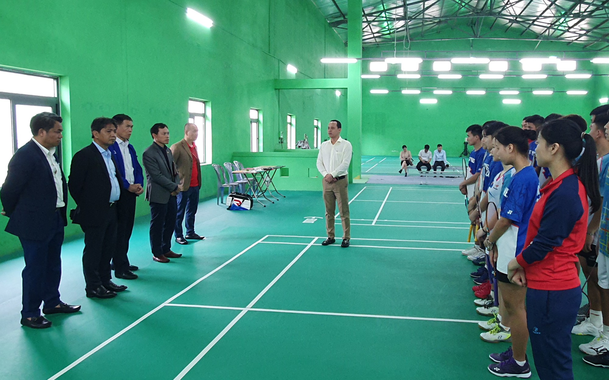 Thứ trưởng Hoàng Đạo Cương kiểm tra công tác chuẩn bị cho SEA Game 32 tại Trung tâm Huấn luyện thể thao quốc gia Đà Nẵng - Ảnh 10.
