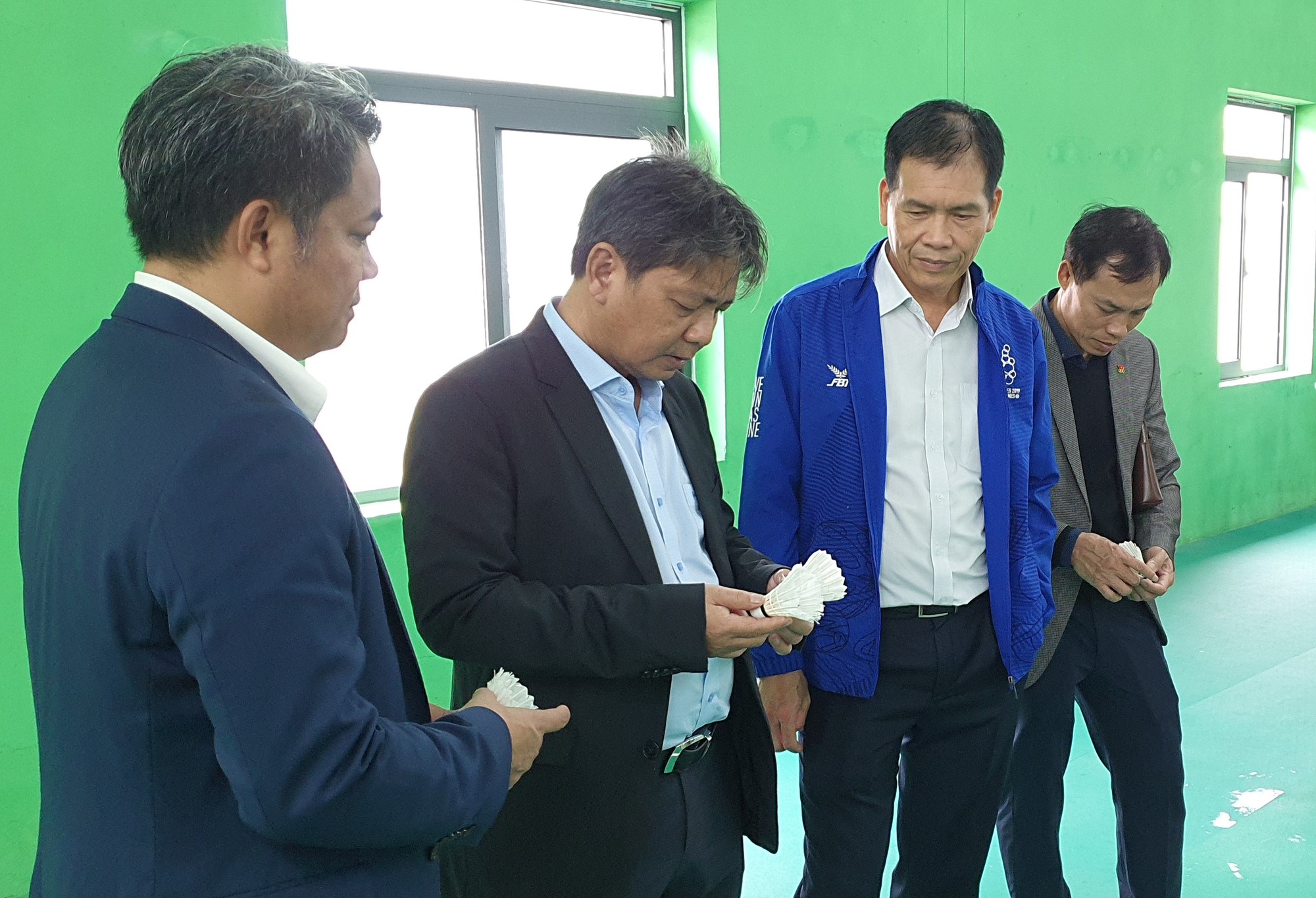 Thứ trưởng Hoàng Đạo Cương kiểm tra công tác chuẩn bị cho SEA Game 32 tại Trung tâm Huấn luyện thể thao quốc gia Đà Nẵng - Ảnh 11.