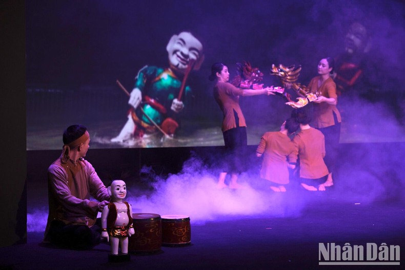 Múa rối Việt Nam biểu diễn khai mạc Đại hội sân khấu Thế giới - Ảnh 1.