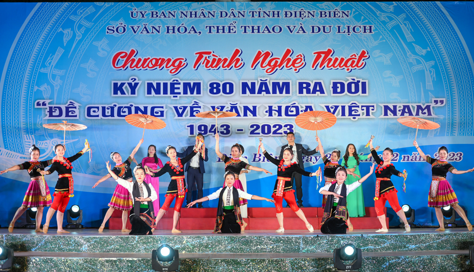 Điện Biên: Chương trình nghệ thuật chào mừng kỷ niệm 80 năm ra đời Đề cương văn hóa Việt Nam - Ảnh 2.