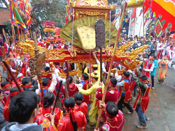 Tổ chức trang trọng và tiết kiệm Lễ đón nhận Di sản văn hóa phi vật thể quốc gia - Lễ hội đền Bà Triệu - Ảnh 1.