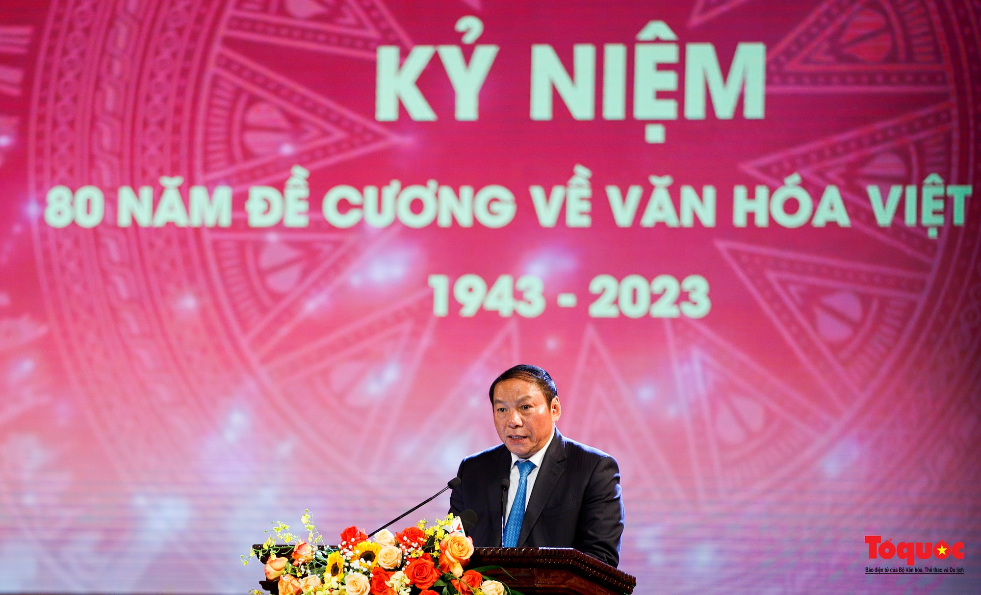 Chùm ảnh: Lễ kỷ niệm và chương trình nghệ thuật đặc biệt kỷ niệm 80 năm ra đời Đề cương văn hóa Việt Nam - Ảnh 5.
