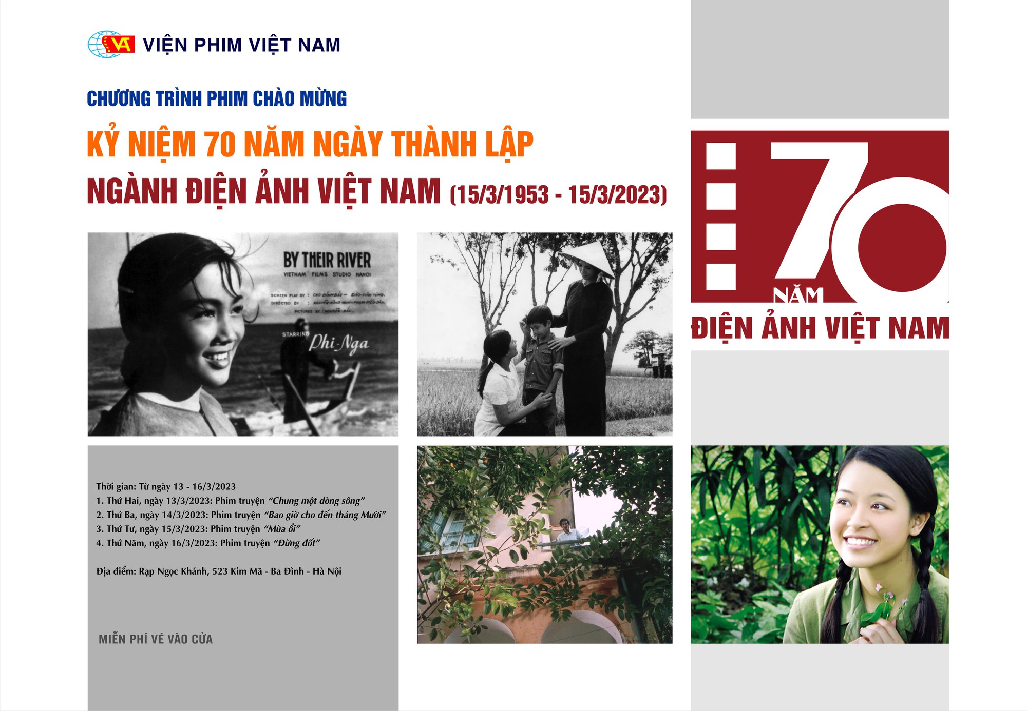 Trưng bày 200 tư liệu quý về &quot;Dấu ấn 70 năm Điện ảnh Cách mạng Việt Nam&quot; - Ảnh 2.