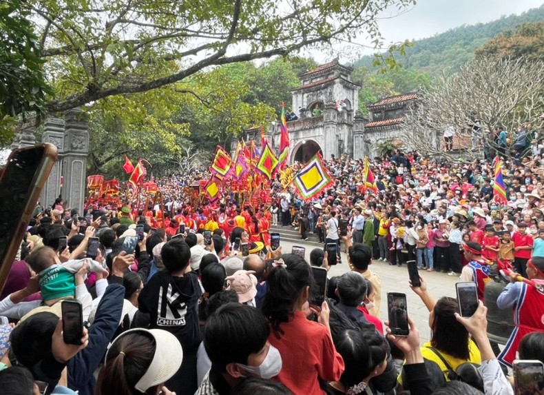 Trao Bằng công nhận Di sản văn hóa phi vật thể quốc gia cho Lễ hội Đền Bà Triệu - Ảnh 5.