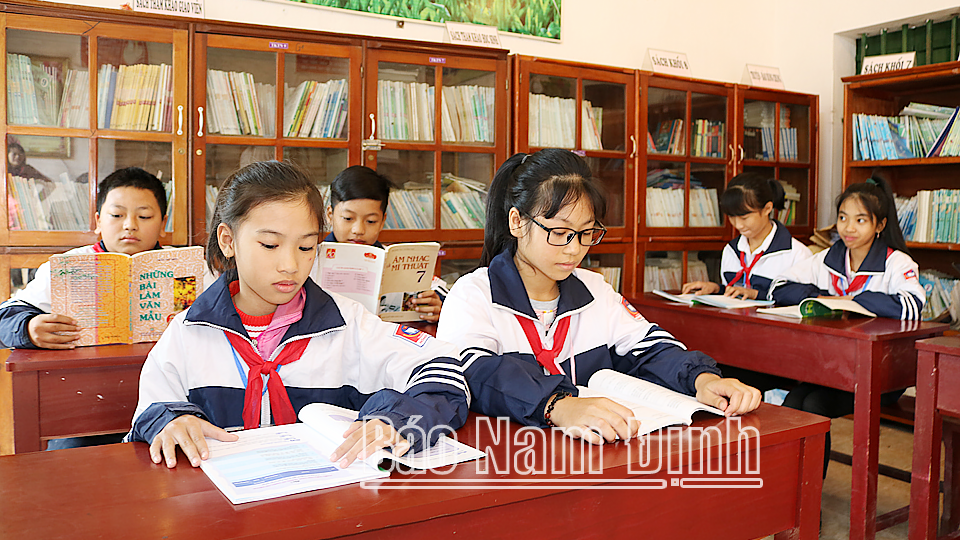 Nam Định: Hiệu quả tích cực từ công tác xã hội hóa hoạt động của hệ thống thư viện - Ảnh 1.
