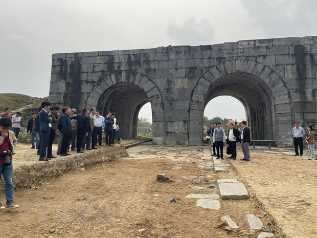 Nhiều phát hiện mới tại cổng thành Di sản thế giới Thành nhà Hồ  - Ảnh 3.