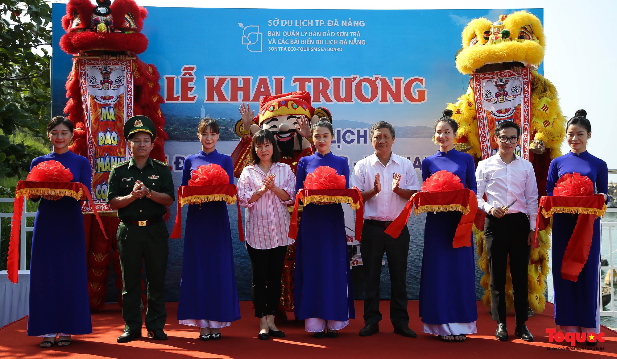 Đà Nẵng khai trương tuyến du lịch thủy nội địa tại bán đảo Sơn Trà - Ảnh 1.