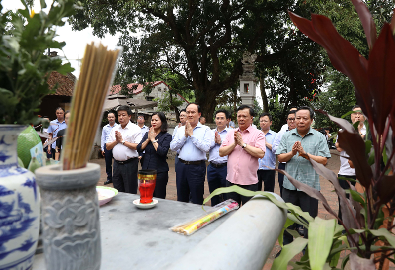 Hà Nội: Phát huy di tích làng cổ Đường Lâm bảo đảm 3 mục tiêu - Ảnh 2.