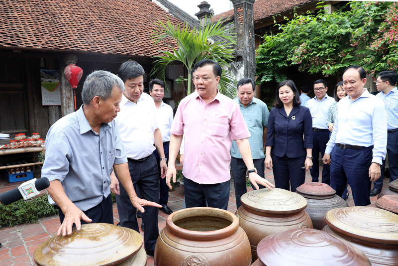 Hà Nội: Phát huy di tích làng cổ Đường Lâm bảo đảm 3 mục tiêu - Ảnh 7.