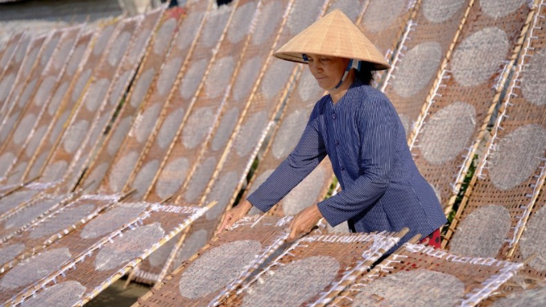 Cần Thơ: Công bố Di sản văn hóa phi vật thể quốc gia nghề làm bánh tráng Thuận Hưng - Ảnh 2.