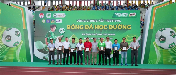 Festival Bóng đá học đường TP.HCM năm học 2022 – 2023 - Ảnh 2.