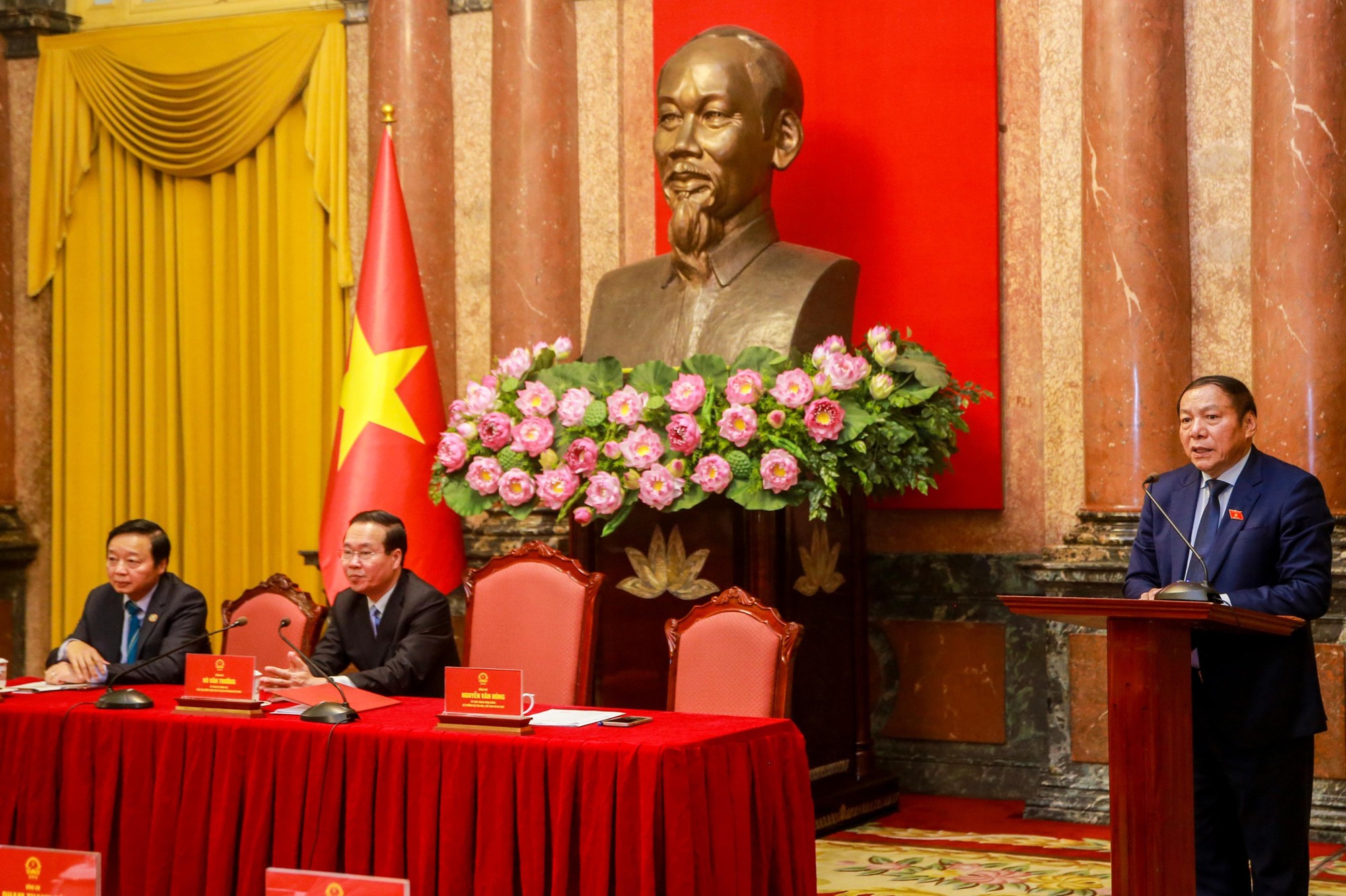 Chủ tịch nước biểu dương Đoàn thể thao Việt Nam sau SEA Games 32 - Ảnh 5.