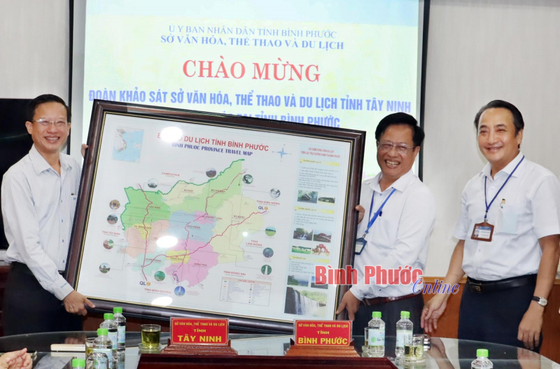 Tây Ninh khảo sát các điểm đến, dịch vụ du lịch của Bình Phước - Ảnh 2.