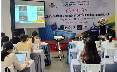 Quảng Nam: Tập huấn về quảng bá, xúc tiến du lịch và chuyển đổi số du lịch - Ảnh 1.