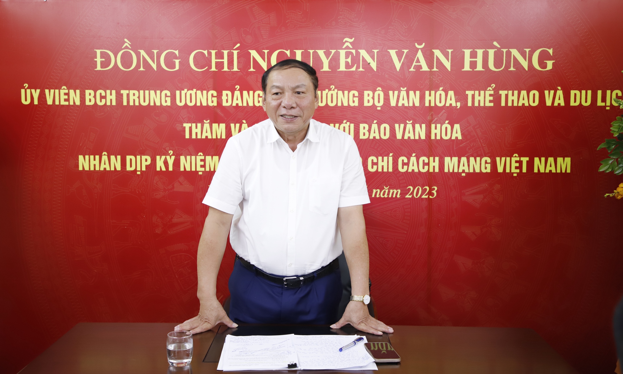 Bộ trưởng Nguyễn Văn Hùng: Báo chí phải đi trước, mở đường, tạo dư luận đồng thuận trong truyền thông chính sách - Ảnh 3.