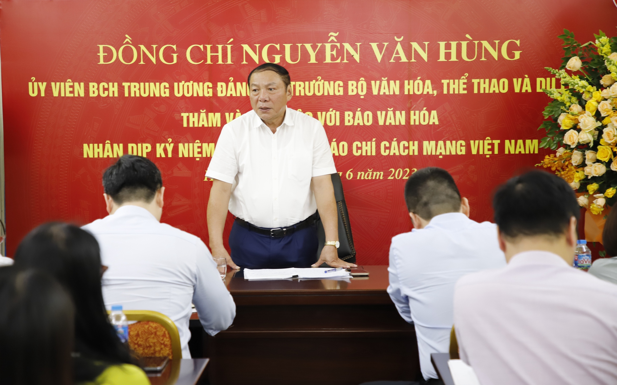 Bộ trưởng Nguyễn Văn Hùng: Báo chí phải đi trước, mở đường, tạo dư luận đồng thuận trong truyền thông chính sách - Ảnh 4.