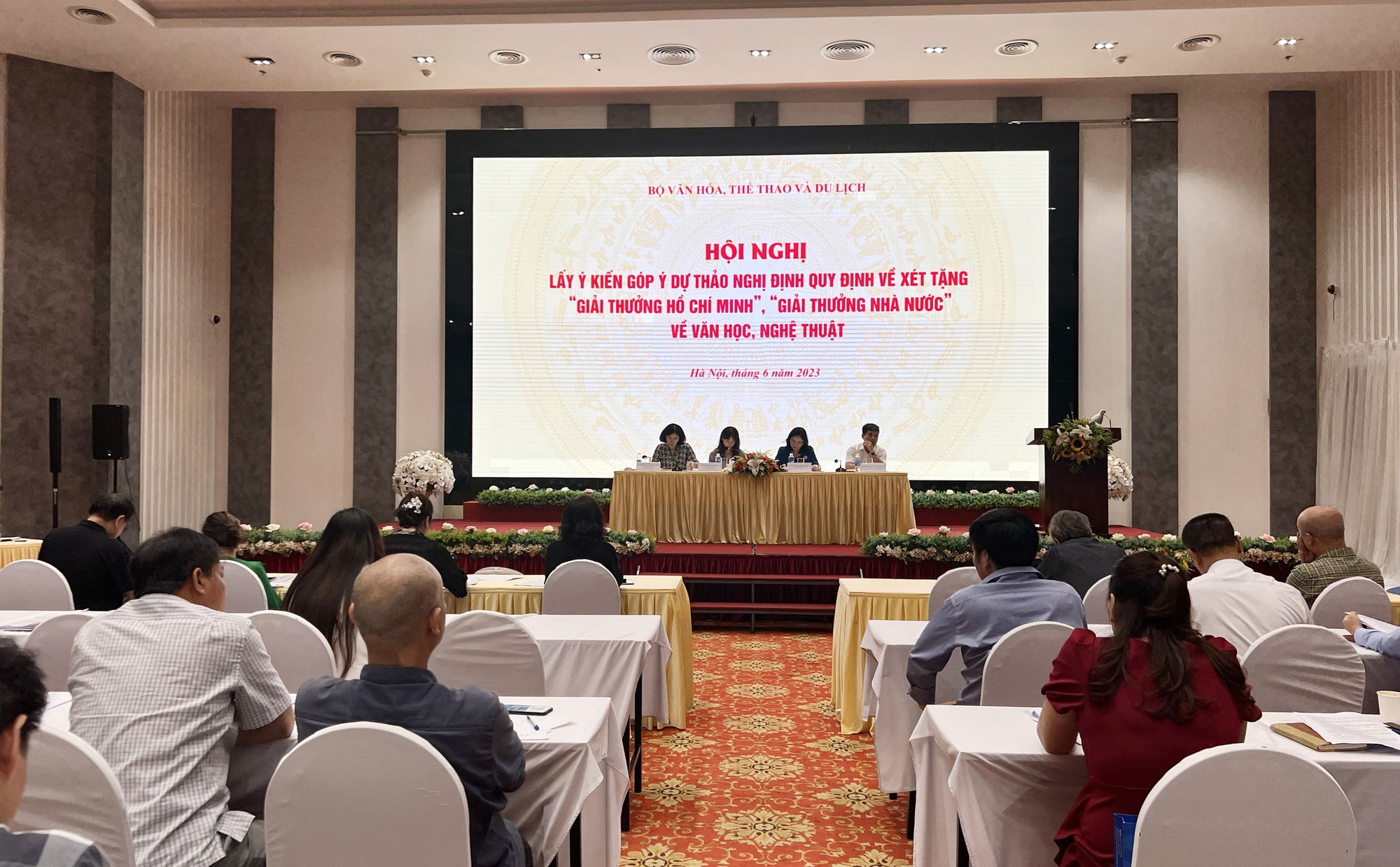 Hoàn thiện Nghị định quy định xét tặng Giải thưởng Hồ Chí Minh, Giải thưởng Nhà nước về VHTN: Góp phần thúc đẩy sự phát triển của văn học nghệ thuật - Ảnh 3.