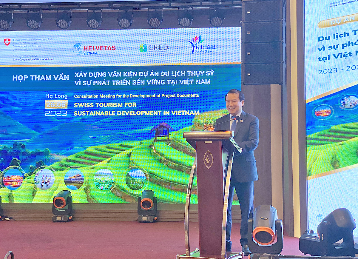 Thụy Sĩ hỗ trợ Việt Nam phát triển du lịch bền vững - Ảnh 1.