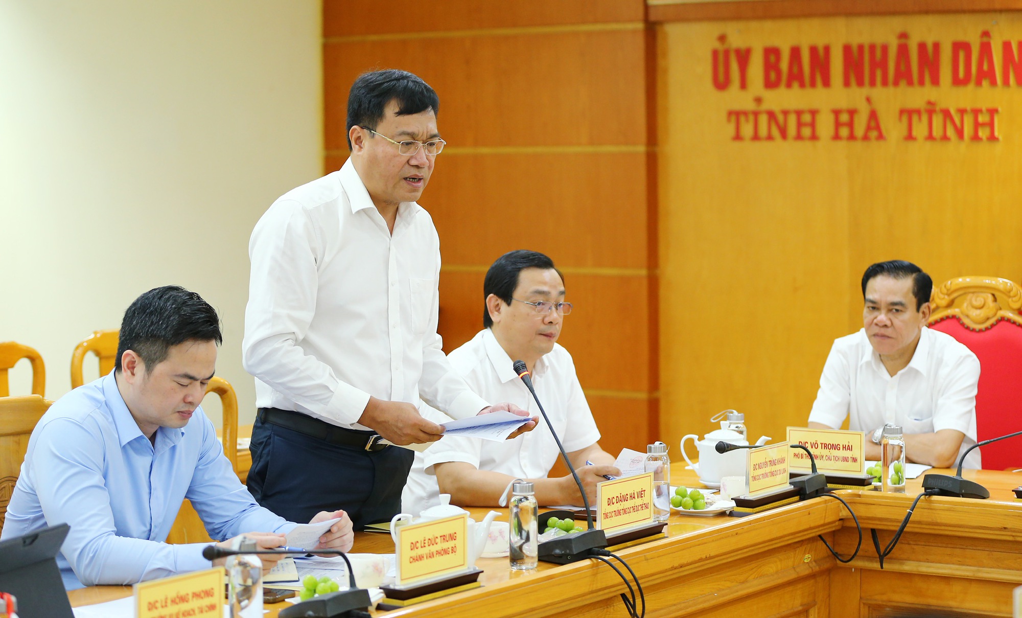 Bộ trưởng Nguyễn Văn Hùng: Bộ VHTTDL luôn ủng hộ, đồng hành để &quot;đánh thức&quot; những tiềm năng của núi Hồng, sông La, con người Hà Tĩnh - Ảnh 6.
