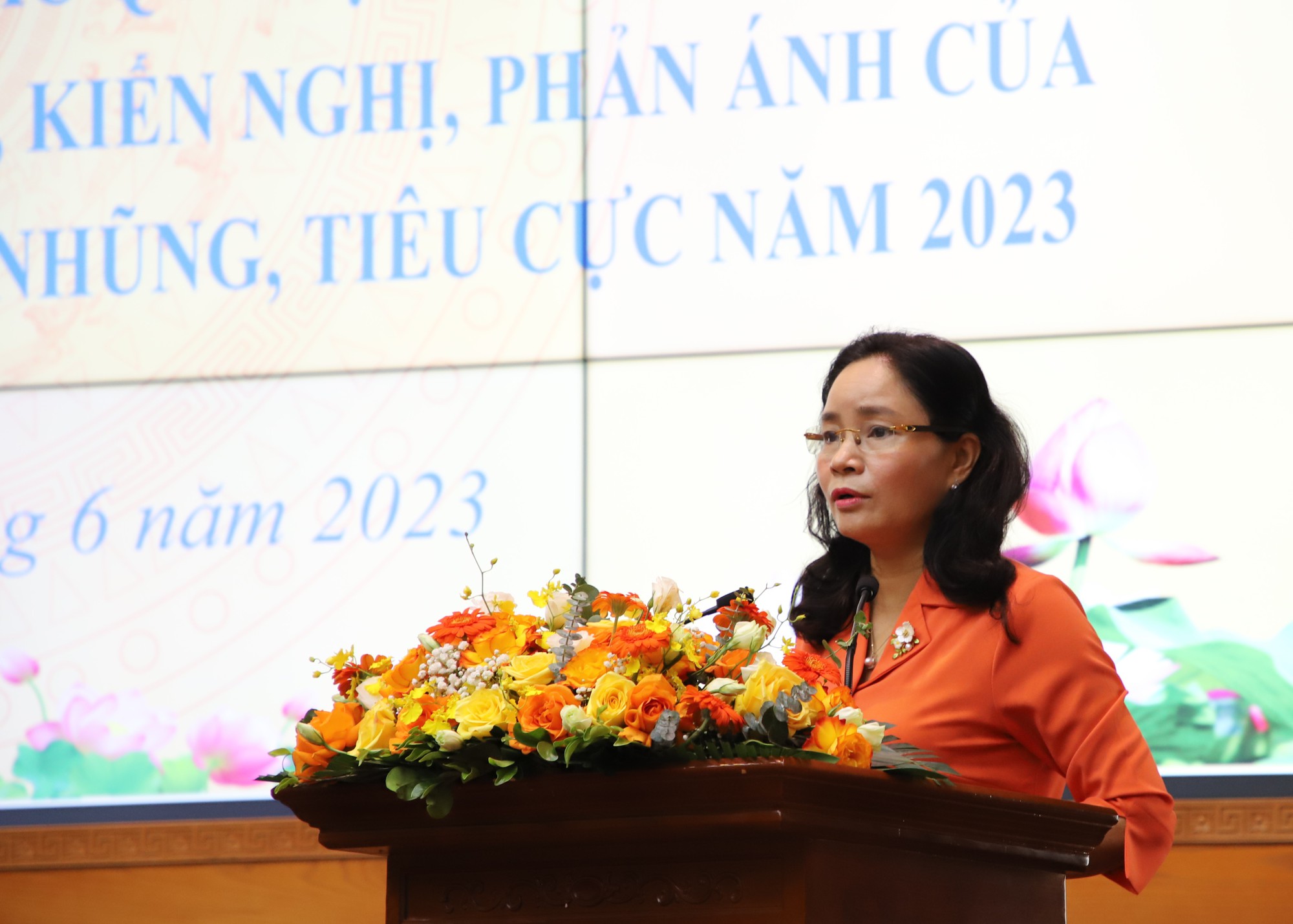 Thứ trưởng Trịnh Thị Thủy: Kiến nghị, phản ánh của công dân là một &quot;kênh&quot; để ngành VHTTDL nắm bắt tình hình thực tiễn - Ảnh 2.
