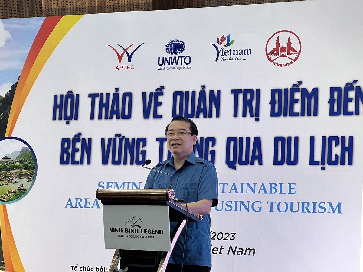 Tổng cục Du lịch hỗ trợ Ninh Bình quản trị điểm đến bền vững thông qua du lịch - Ảnh 2.